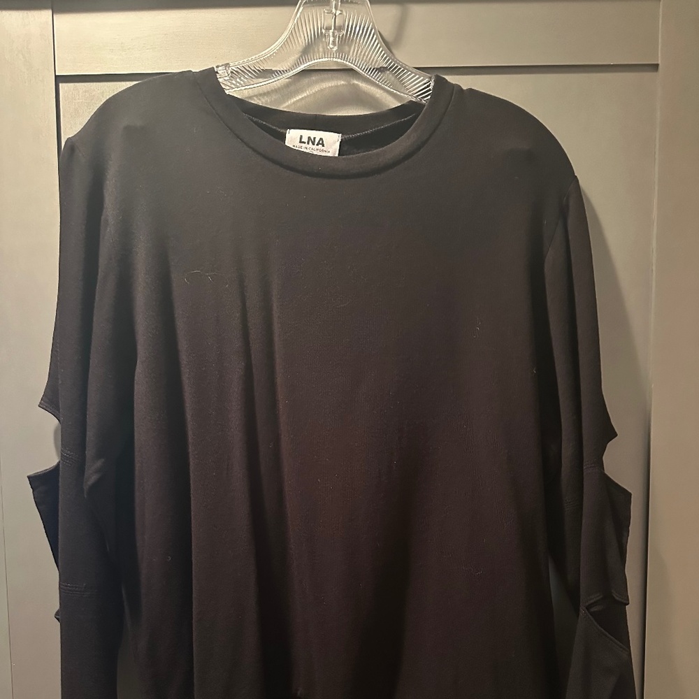 LNA Black Cutout Sleeve